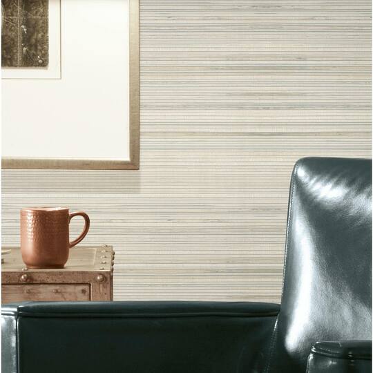 RoomMates Faux Bamboo Grasscloth Peel & Stick Wallpaper